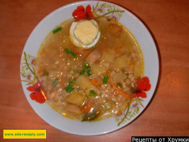 Крупник - суп с картошкой и пшеном