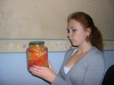 Болгарский салат на зиму из овощей