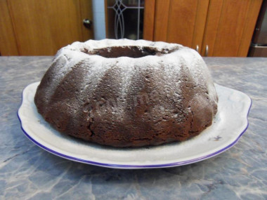 Кекс с начинкой