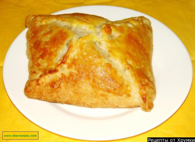 Греческий слоеный мясной пирог Шумуш