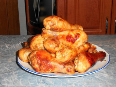 Голень куриная в медовом маринаде