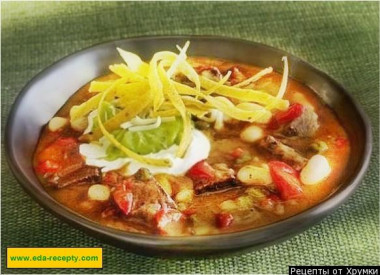 Мясное рагу по-мексикански