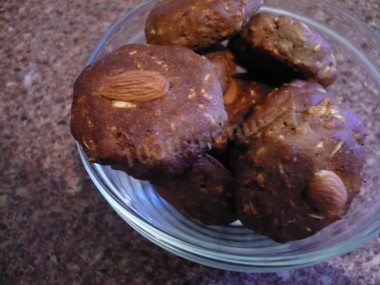 Мягкое печенье с геркулесом
