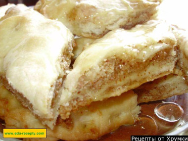 Пахлава из дрожжевого теста