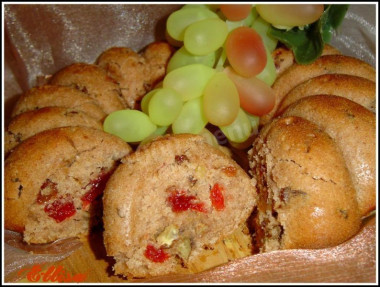Постный кекс