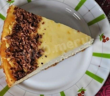 Творожный чизкейк со вкусом ванили