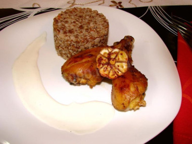 Запеченные куриные ножки