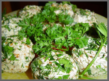 Рыбные шарики с икрой