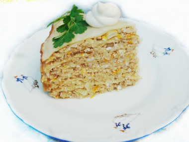 Рязанский блинчатый пирог