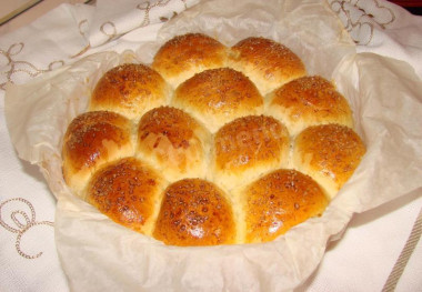 Ленивые булочки с курагой