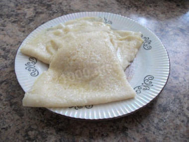 Белые блины