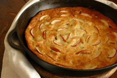 Запеканка с яблоками