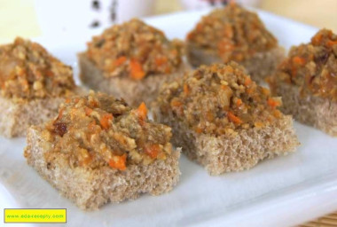Икра из шампиньонов