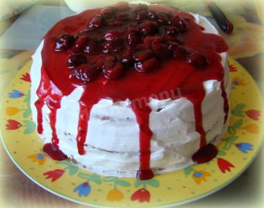 Торт из кулича в мультиварке