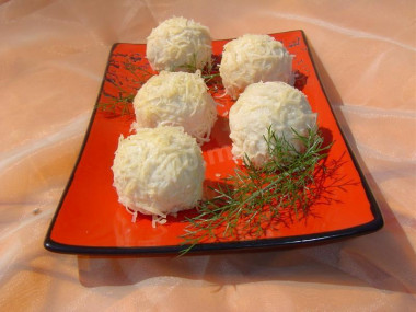 Закуска рафаэлло сырное