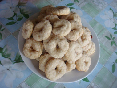 Сахарное печенье на квасе