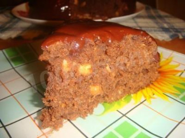 Шоколадный кекс из картофеля