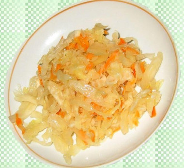 Соленая капуста в рассоле