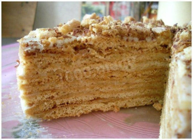 Медовик многослойный