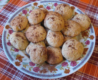 Печенье из теста с ромом Хрустящее