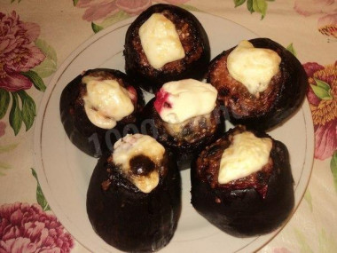 Фаршированная свекла с майонезом