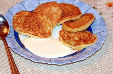 овощные оладьи из кабачков и картофеля