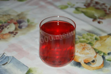 Компот из граната и смородины