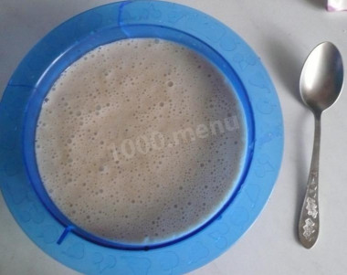 Овсяная каша с черносливом