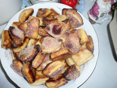 Печенье с творогом Поцелуйчики