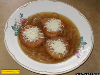 Суп луковый по-болгарски