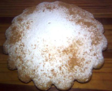 Постный морковный кекс