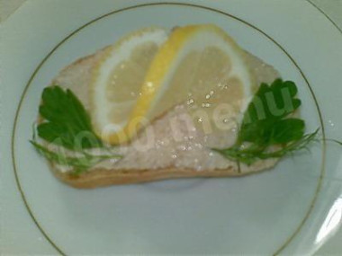 Масло икорное намазка из икры
