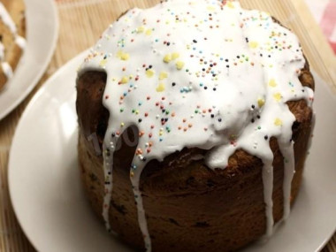 Миндальный кулич
