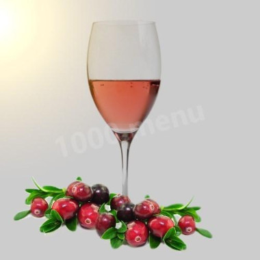 Домашнее клюквенное вино из клюквы