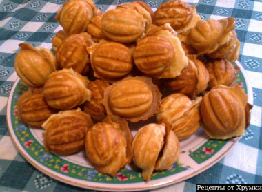 Печенье орешки в форме на газу рецепт с фото
