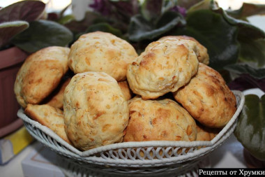 яблочное печенье