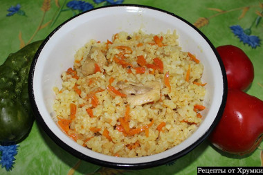 Плов с курицей