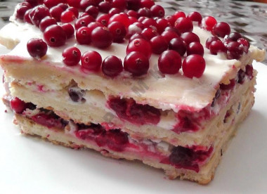 Сметанный торт КЛЮКОВКА