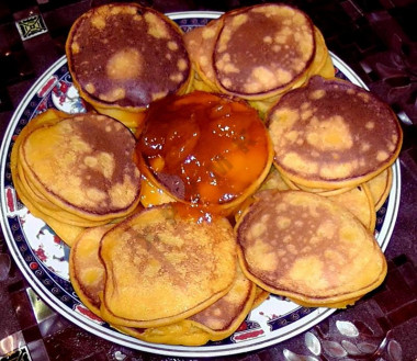 Тыквенные оладьи