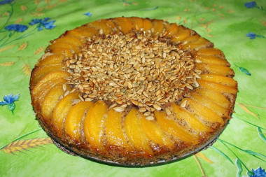 пирог подсолнух