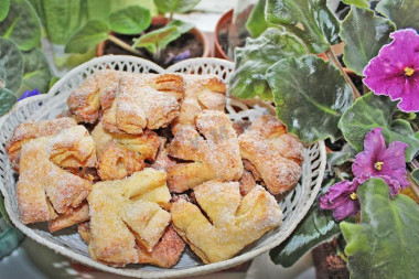 Печенье Гусиные лапки из творога