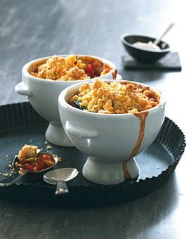 Orientalisches Gemüse-Crumble