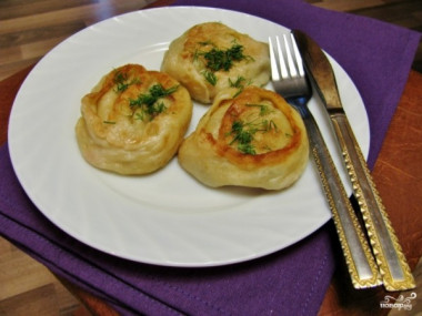 Хошан - манты жаренные