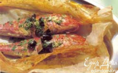 ОКУНЬ, ЗАПЕЧЕННЫЙ В ПЕРГАМЕНТЕ