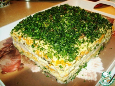 селедочный тортик 