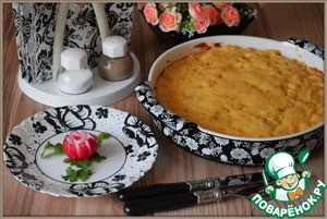 Картофельная запеканка "Розовый фламинго"