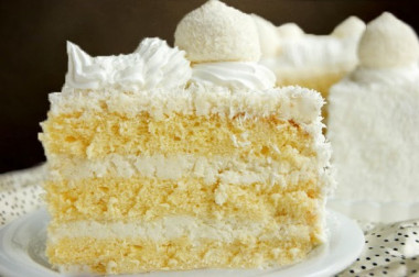 Кокосовый торт.