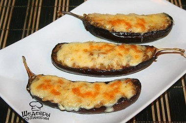 ГРИБНОЙ ЖУЛЬЕН В БАКЛАЖАНАХ 