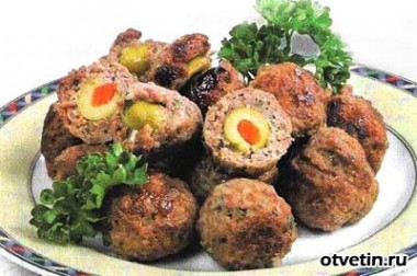 Тефтели с начинкой