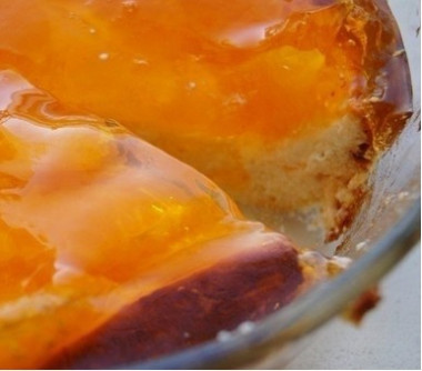 Творожно-мандариновая запеканка 